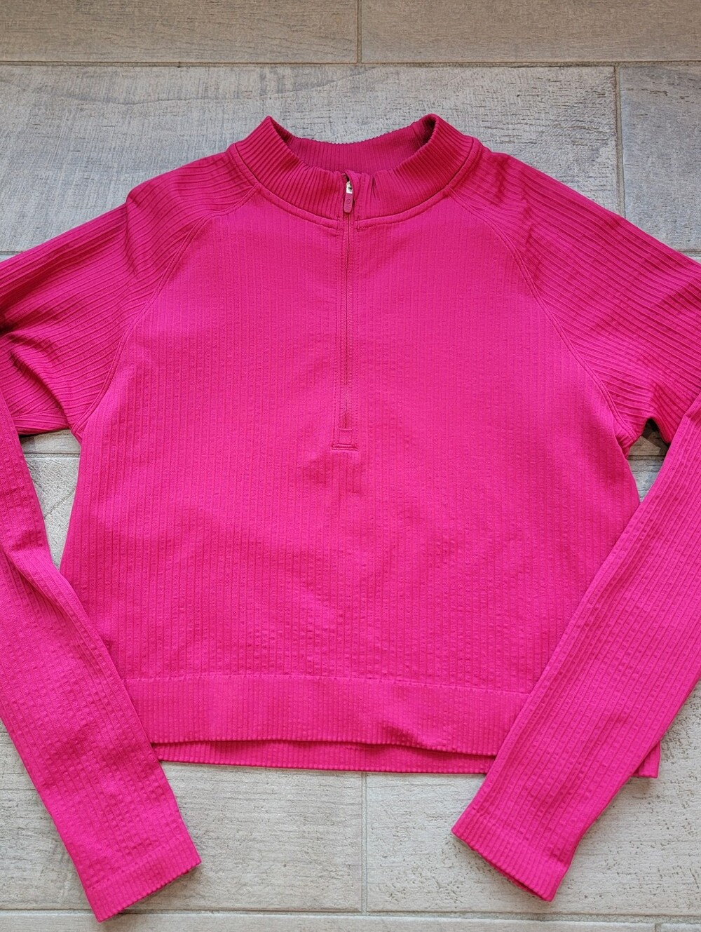 Lululemon Rest Less Cropped Half Zip - Picture 2 of 10